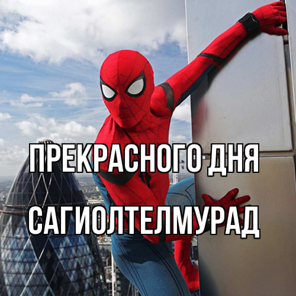 Открытка  с именем. САГИОЛТЕЛМУРАД, Прекрасного дня  