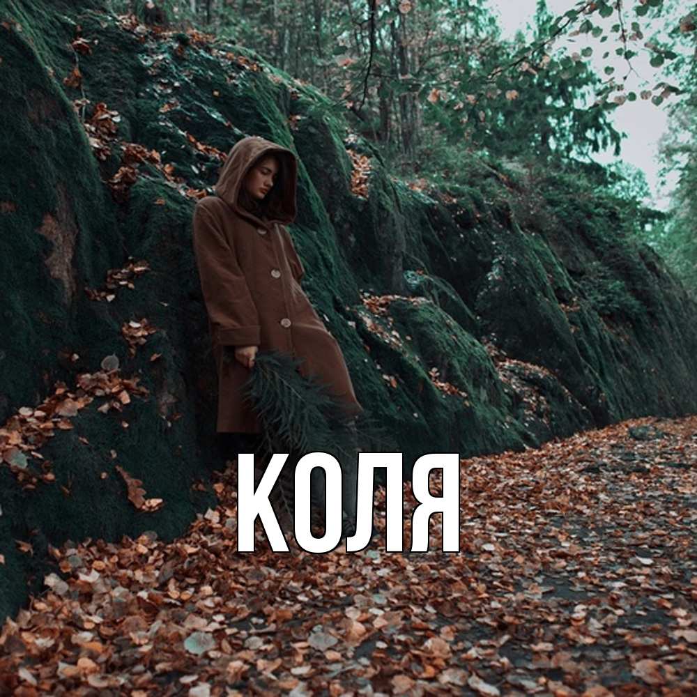 Открытка  с именем. коля, Главная  