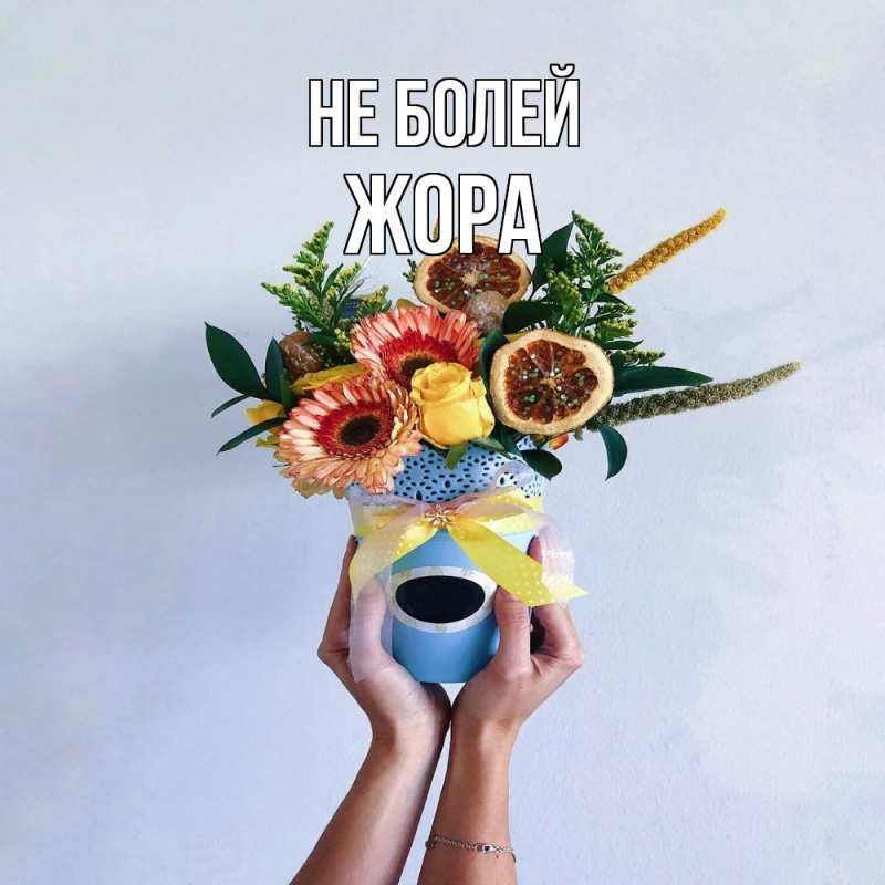 Картинка Не болей, Жора