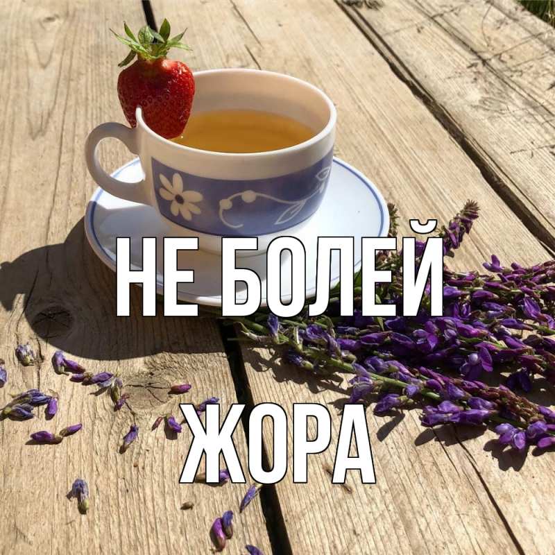 Картинка Не болей, Жора