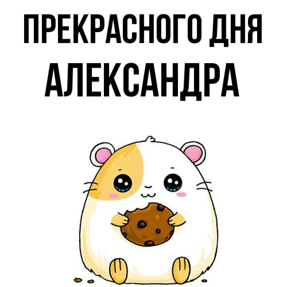 Открытка  с именем. Александра, Прекрасного дня  