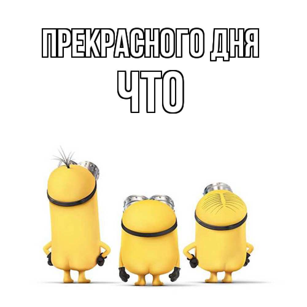 Открытка  с именем. Что, Прекрасного дня  