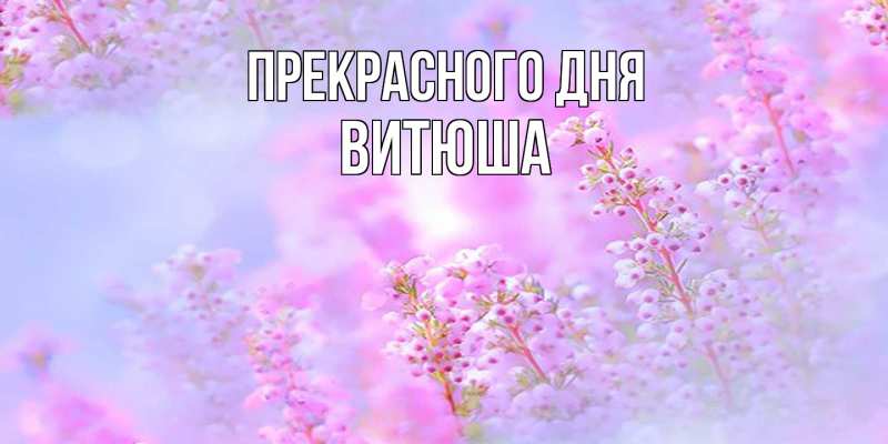 Картинка Прекрасного дня, Витюша