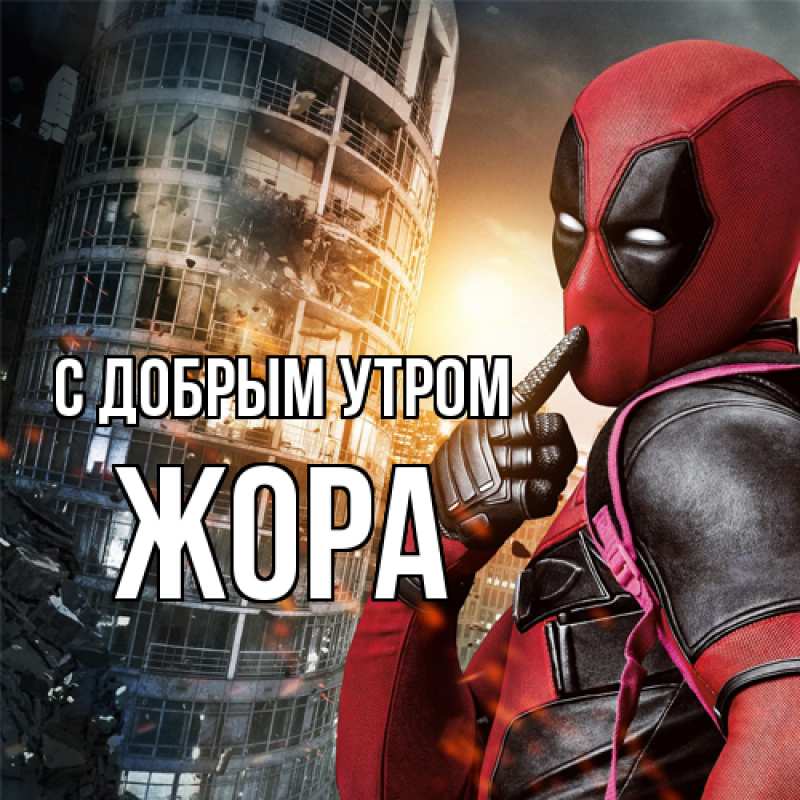 Картинка С добрым утром, Жора