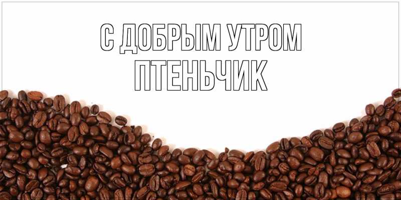 Картинка С добрым утром, Птеньчик