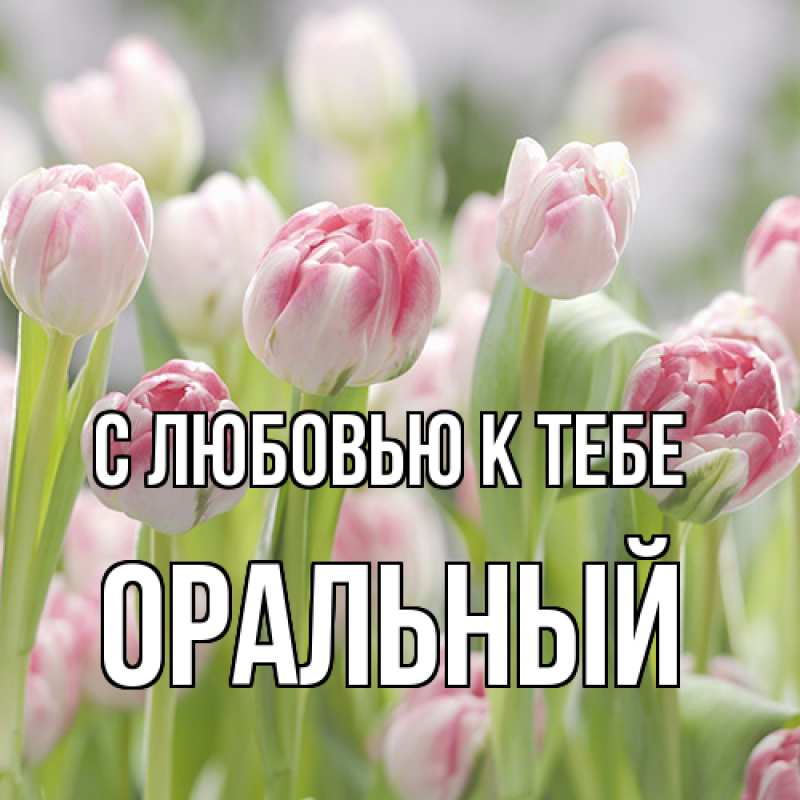 Картинка С любовью к тебе, ОРАЛЬНЫЙ