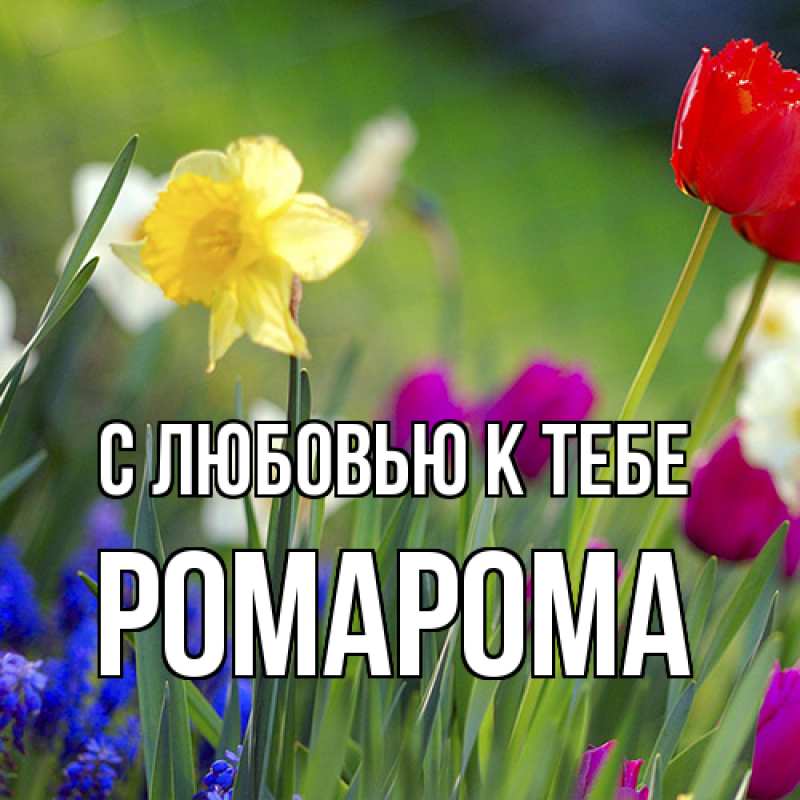Картинка С любовью к тебе, РомаРома