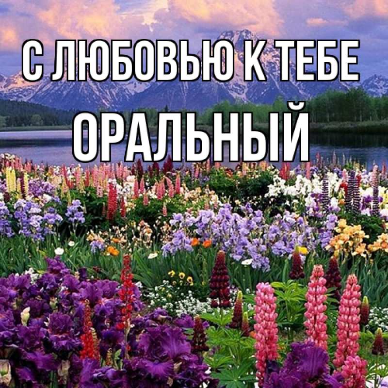 Картинка С любовью к тебе, ОРАЛЬНЫЙ