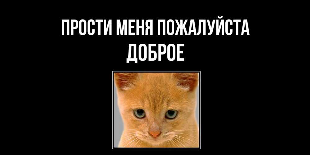 Открытка  с именем. Доброе, Прости меня пожалуйста  