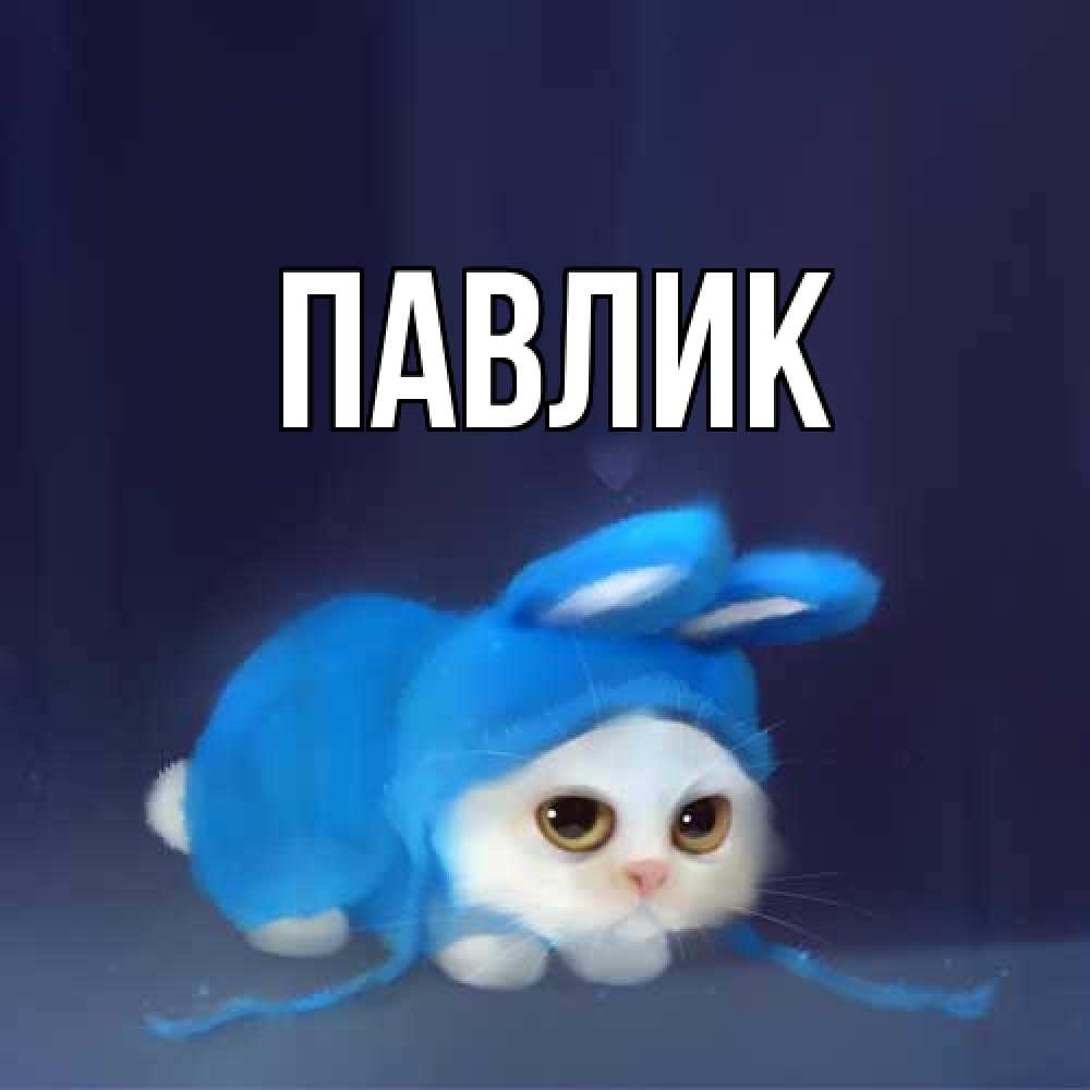 Открытка  с именем. Павлик, Главная  