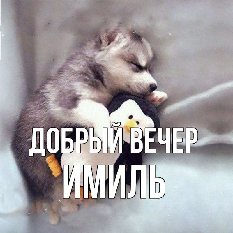 Картинка Добрый вечер, Имиль