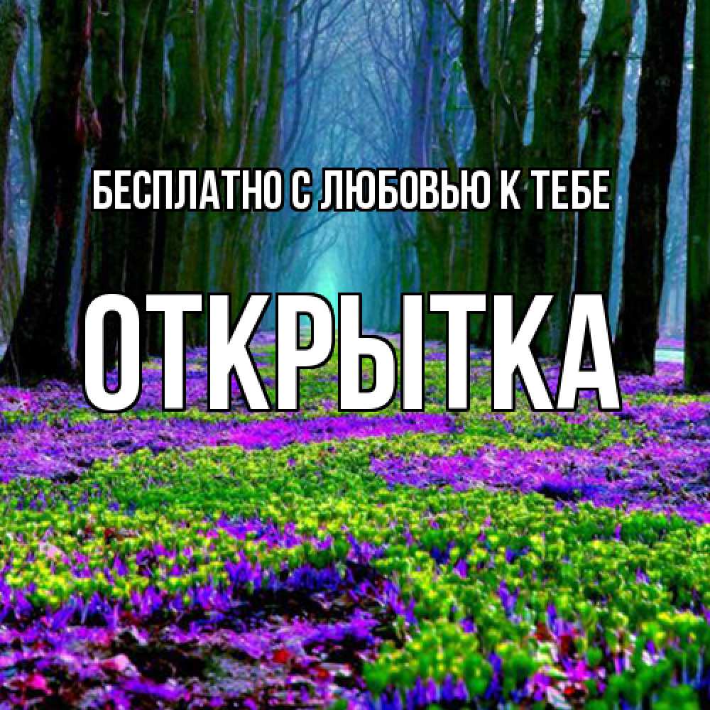 Открытка  с именем. открытка, С любовью к тебе  