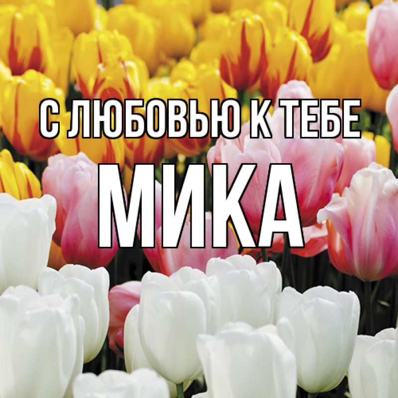 Картинка С любовью к тебе, мика