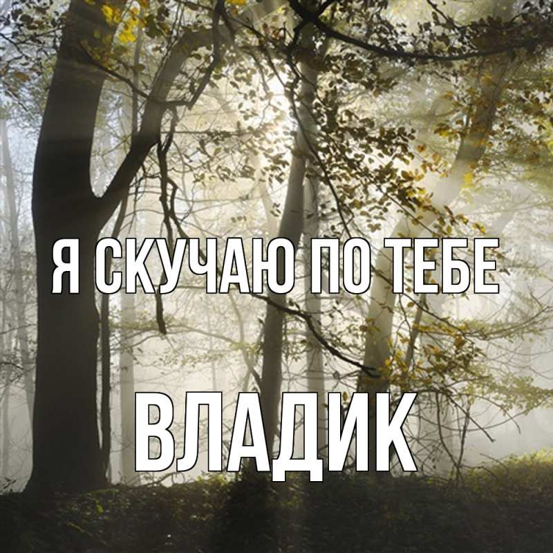 Картинка Я скучаю по тебе, Владик