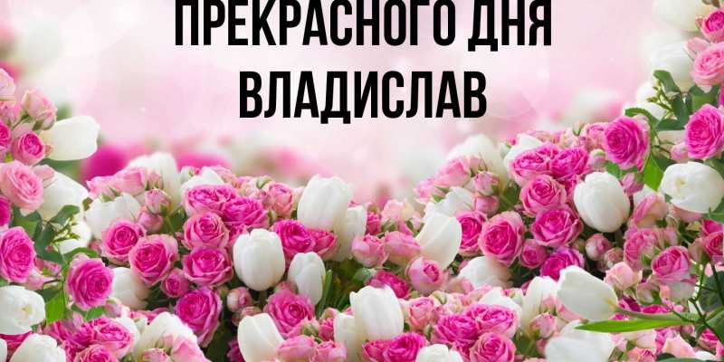 Картинка Прекрасного дня, Владислав