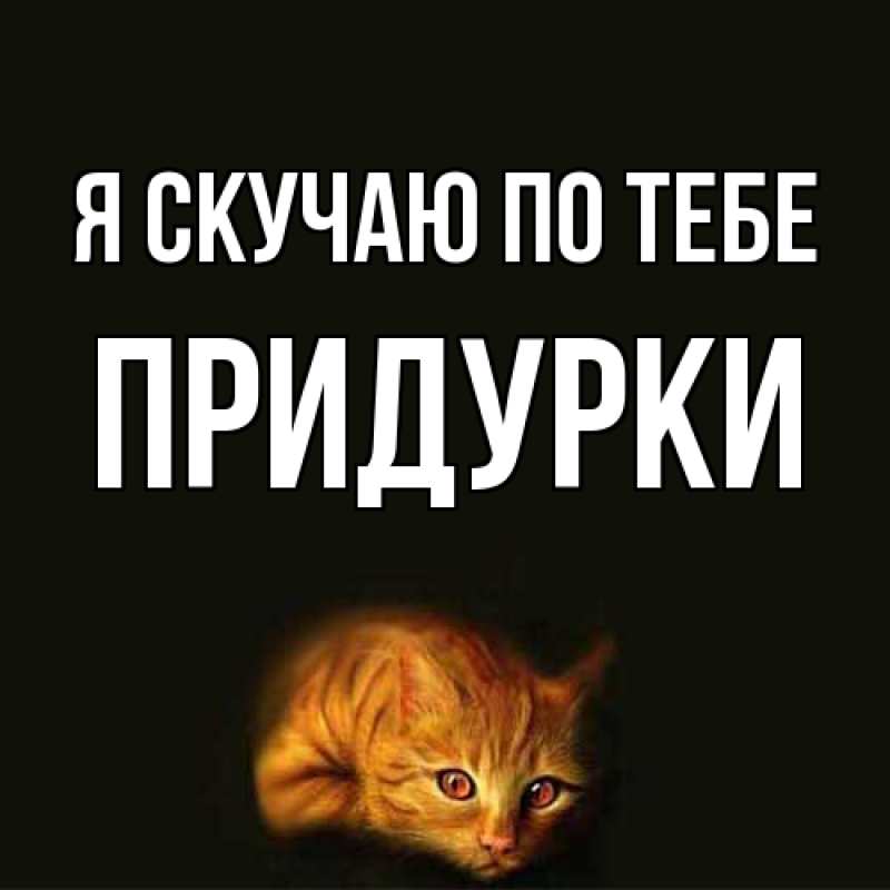 Картинка Я скучаю по тебе, Придурки