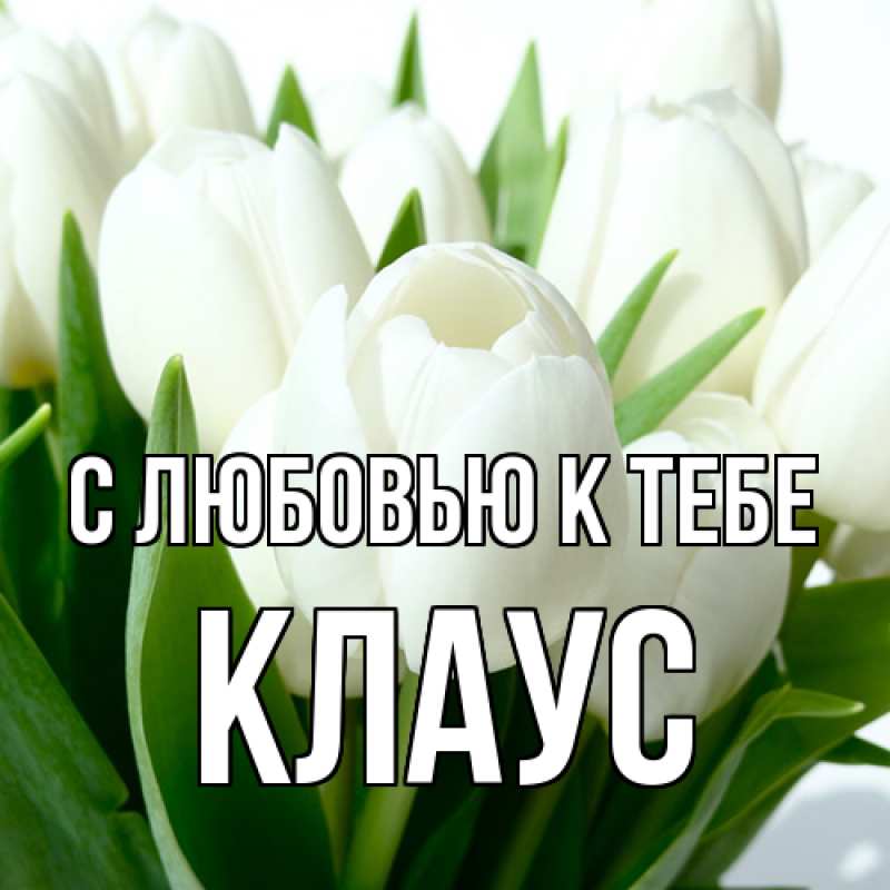 Картинка С любовью к тебе, Клаус