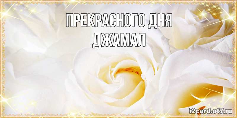 Картинка Прекрасного дня, Джамал