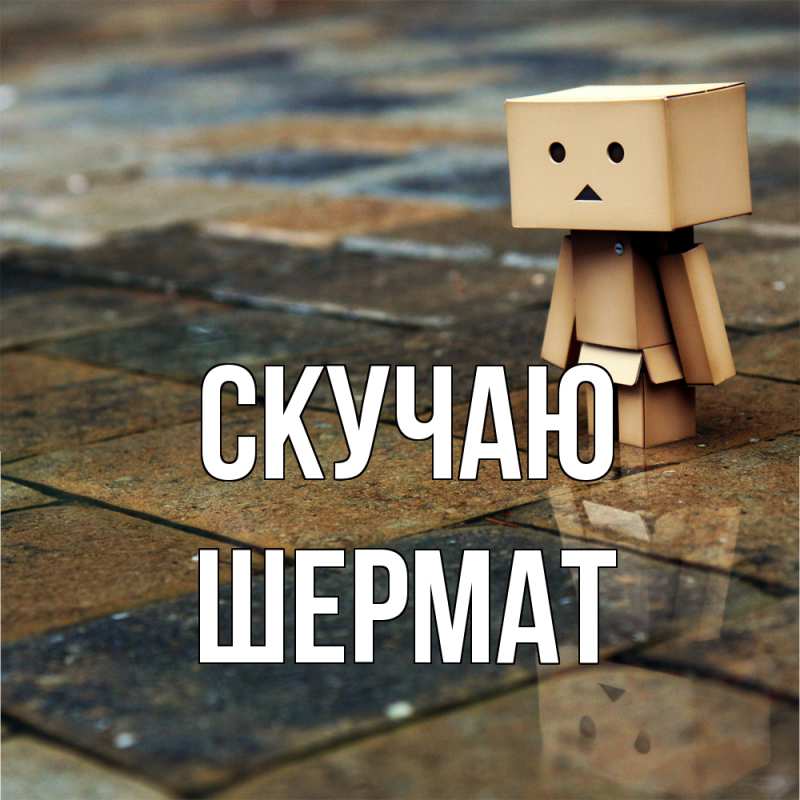 Картинка Скучаю, Шермат