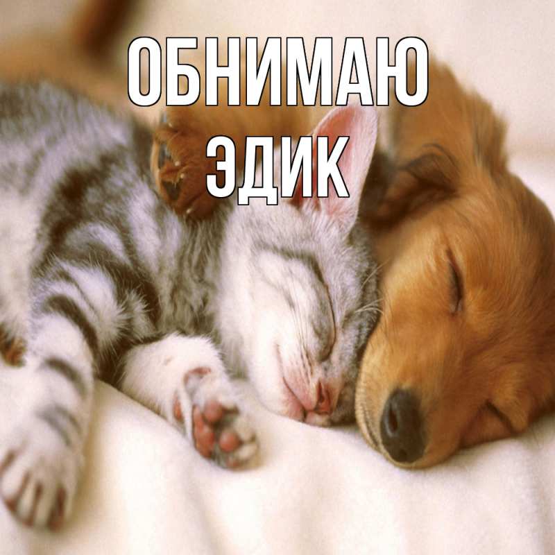Картинка Обнимаю, Эдик