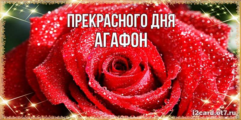 Картинка Прекрасного дня, Агафон
