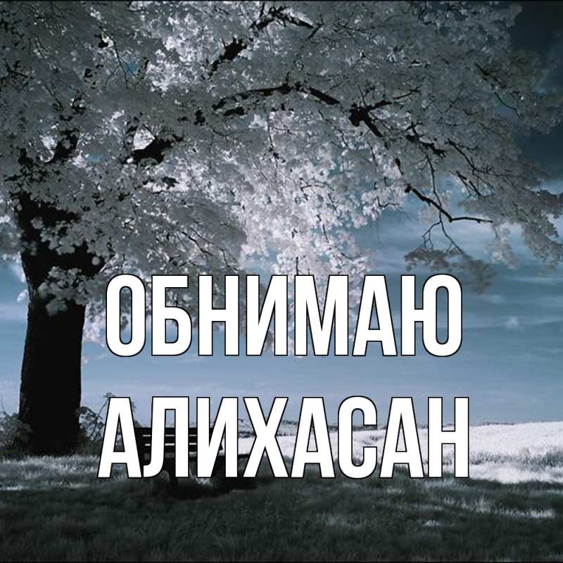 Картинка Обнимаю, АлиХасан