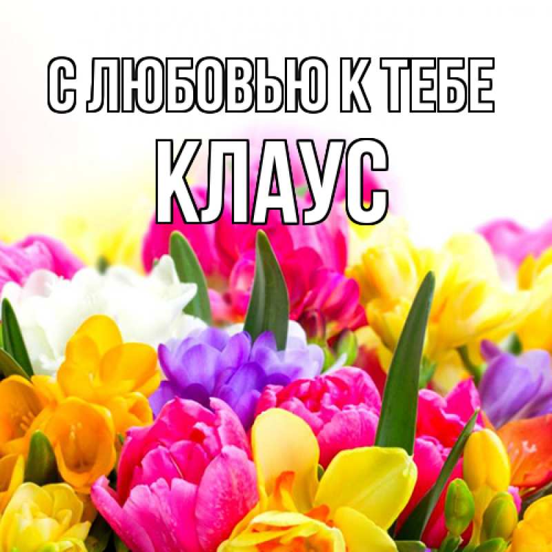 Картинка С любовью к тебе, Клаус