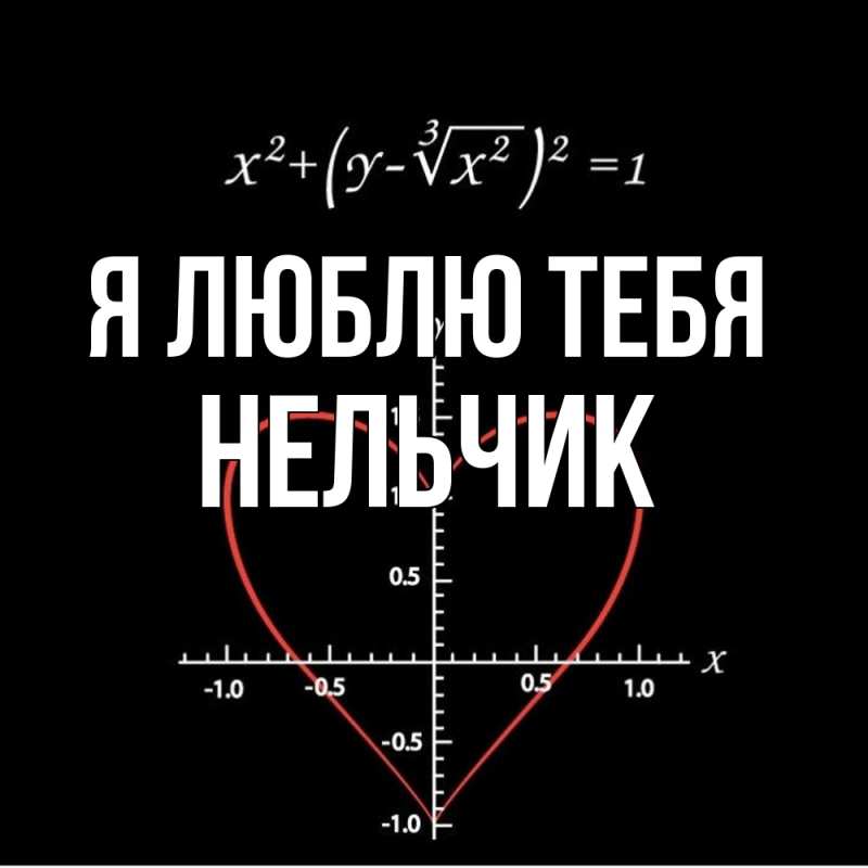 Картинка Я люблю тебя, Нельчик
