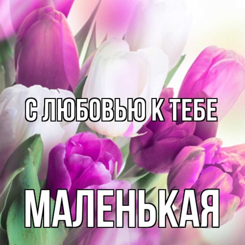 Картинка С любовью к тебе, Маленькая