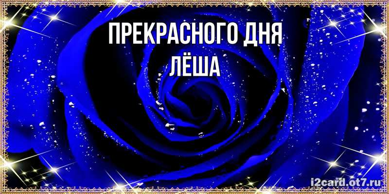 Картинка Прекрасного дня, Лёша