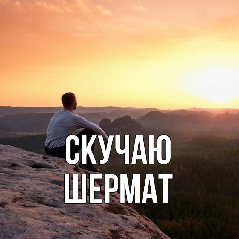 Картинка Скучаю, Шермат