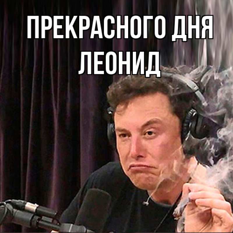 Картинка Прекрасного дня, Леонид