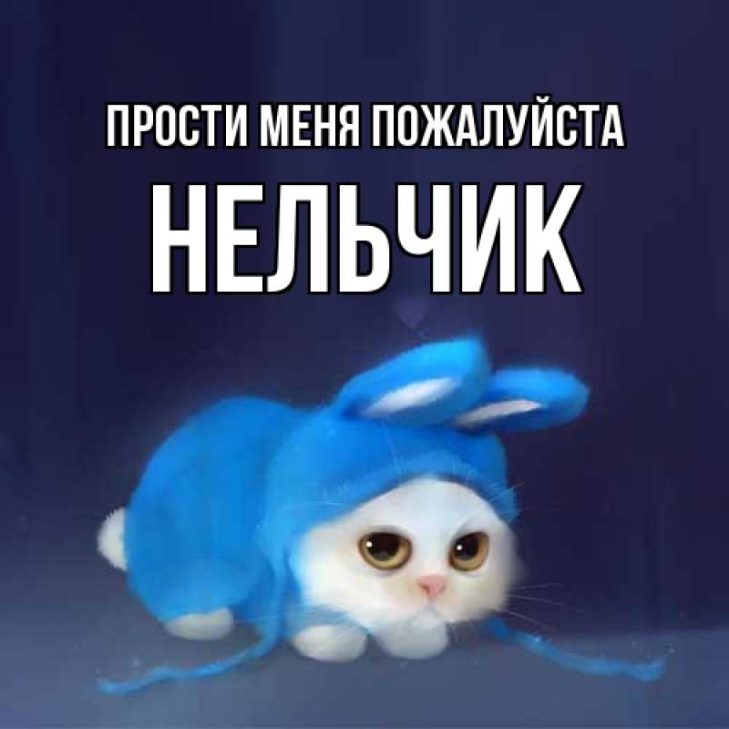 Картинка Прости меня пожалуйста, Нельчик