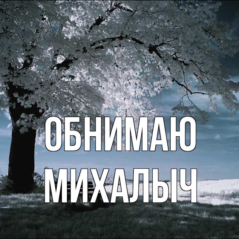 Картинка Обнимаю, Михалыч
