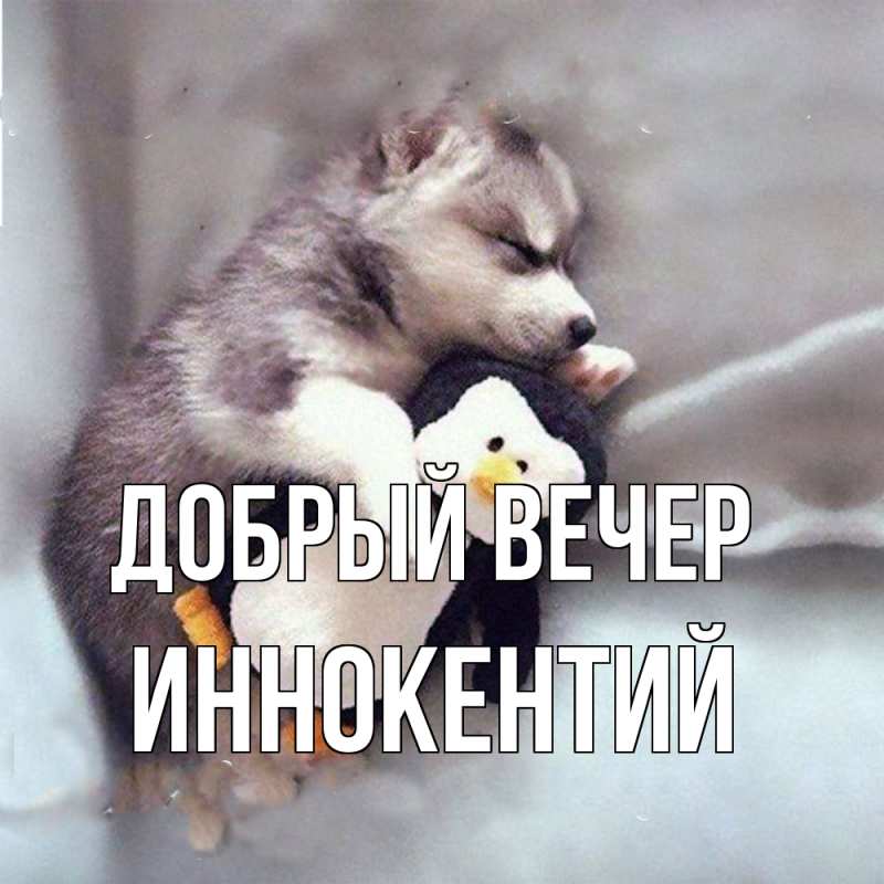 Картинка Добрый вечер, Иннокентий