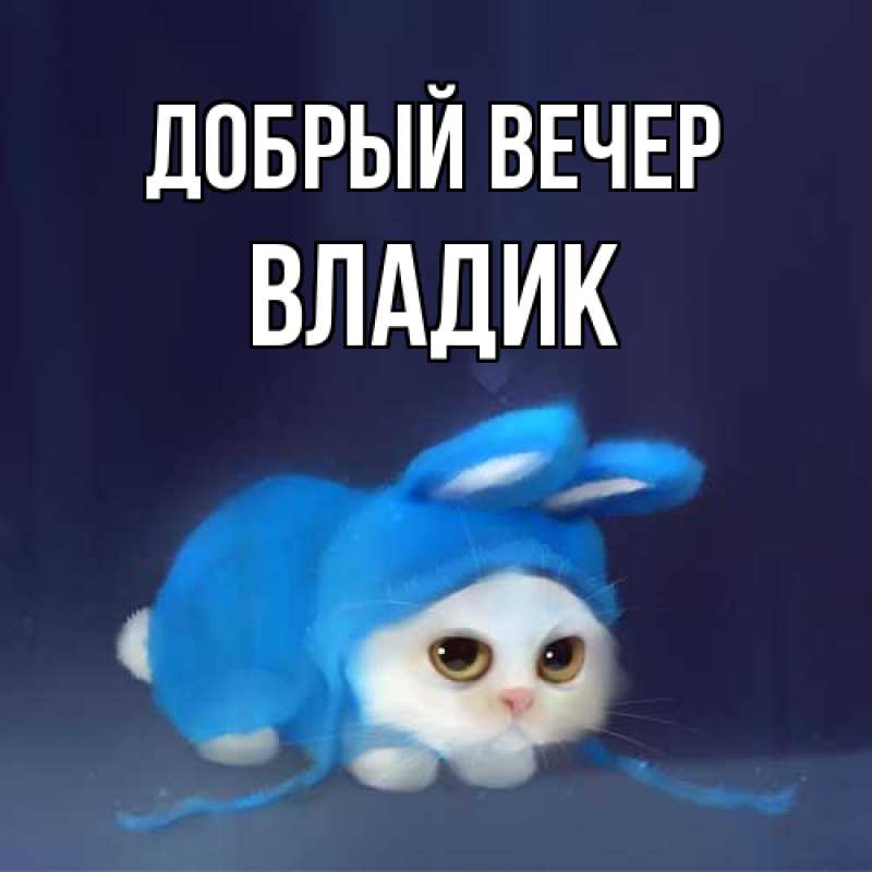 Картинка Добрый вечер, Владик